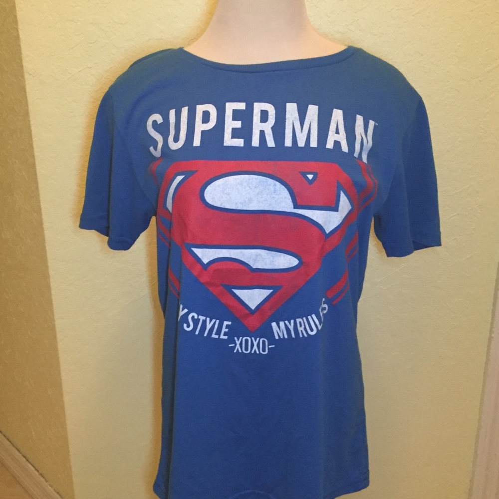 ⚡️⚡️Superman T-Shirt Juniors Size 11/13